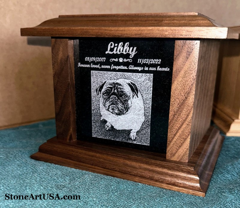 custom pet dog urn