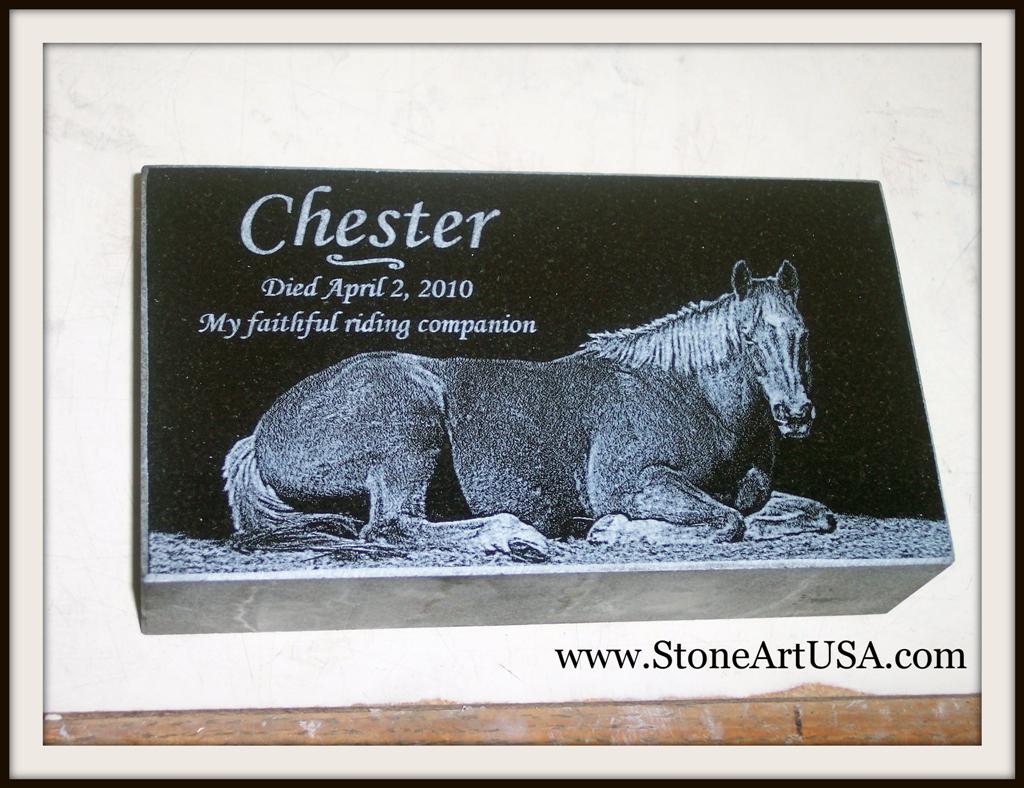 StoneArtUSA.com ~ horse & pet memorials & more since 2001