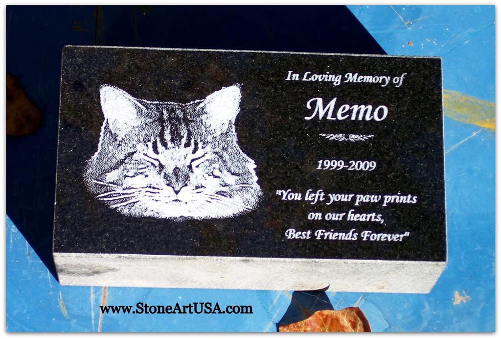granite pet memorial