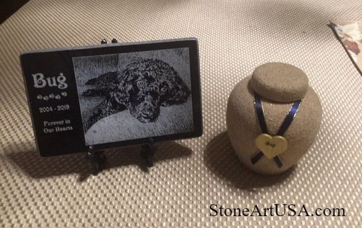 laser etched granite for pets